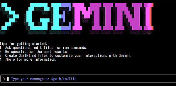 geminiޥɤ¹