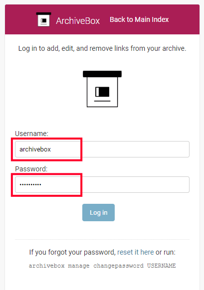 管理者ログイン